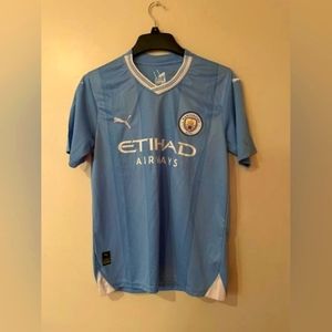 Puma Manchester City Home Blank Jersey 23-24
